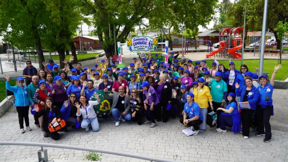 Mas De 70 Personas Mayores Participaron En Jornada De Actividad Fisica En Molina