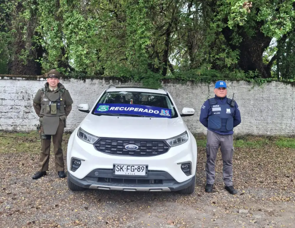 Patrullaje Preventivo Permitio Recuperar En Lontue Vehiculo Con Encargo Vigente Por Robo