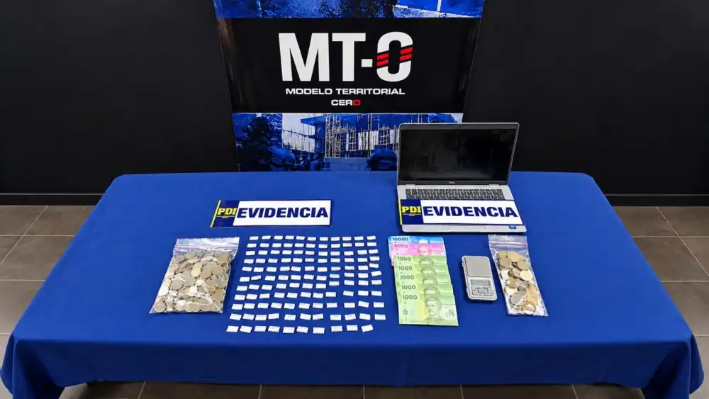 Pdi Detiene A Dos Sujetos E Incauta Mas De 130 Dosis De Droga Durante Operativo En Curico
