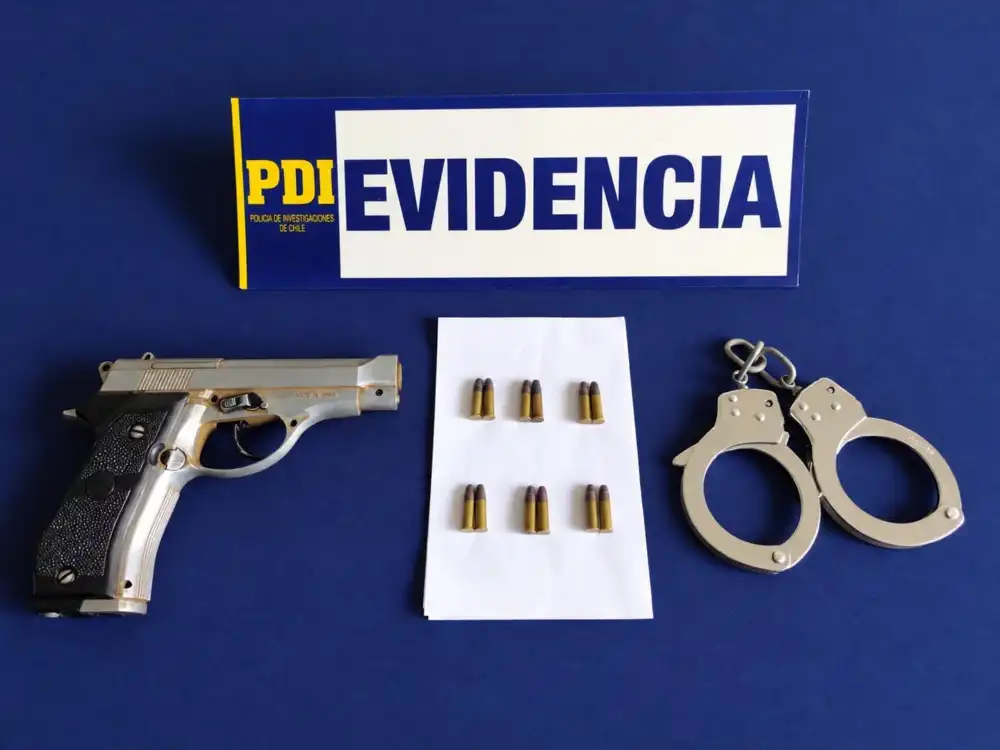 Pdi Detiene A Hombre Por Infraccion A La Ley De Control De Armas En San Javier