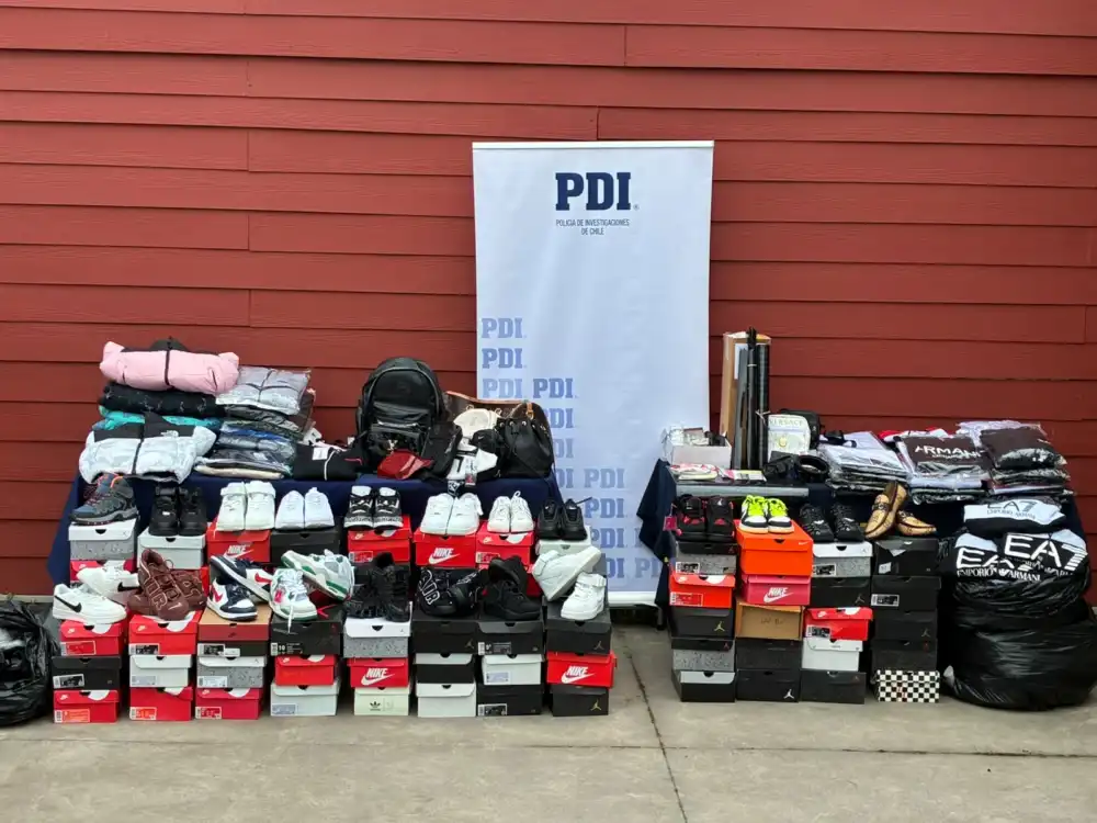 Pdi Incauto Productos Presuntamente Falsificados Avaluados En 50 Millones En Locales De Curico