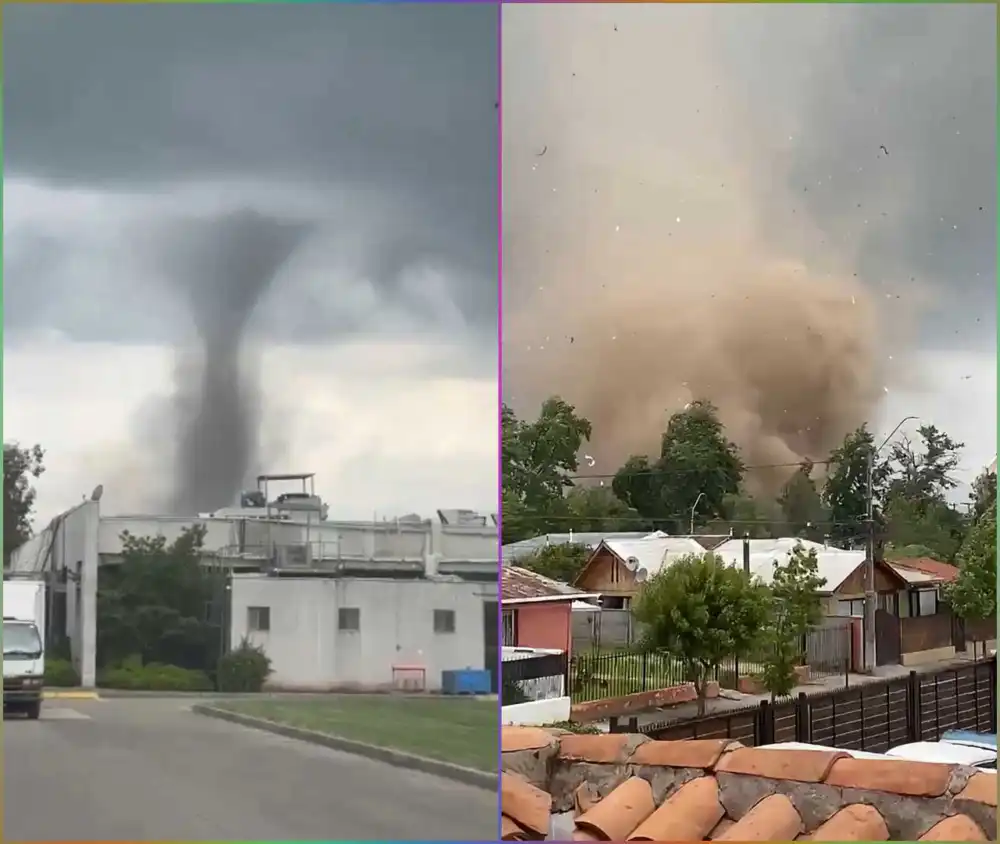Tornado Provoca Graves Danos En Requinoa Fenomeno Es Clasificado Preliminarmente Como Ef 2