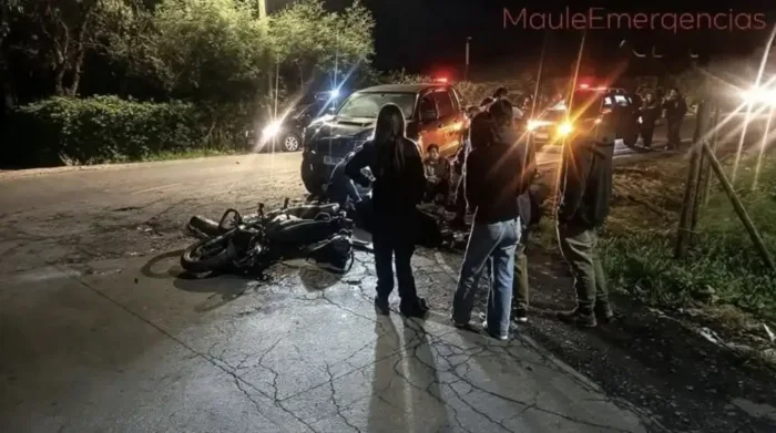 Trasladan A Santiago A Carabinero Que Resulto Gravemente Lesionado En Accidente De Transito En Sagrada Familia